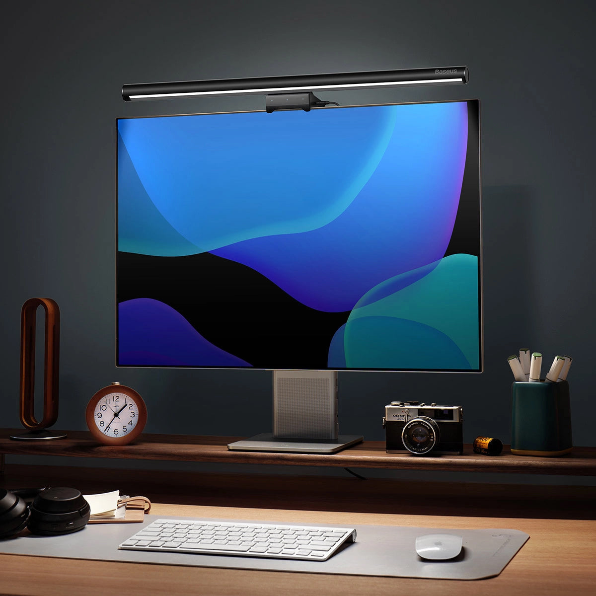 Lampa Led Monitor Baseus i-Wok2, 2700K - 6500K, Czarna DGIW000101