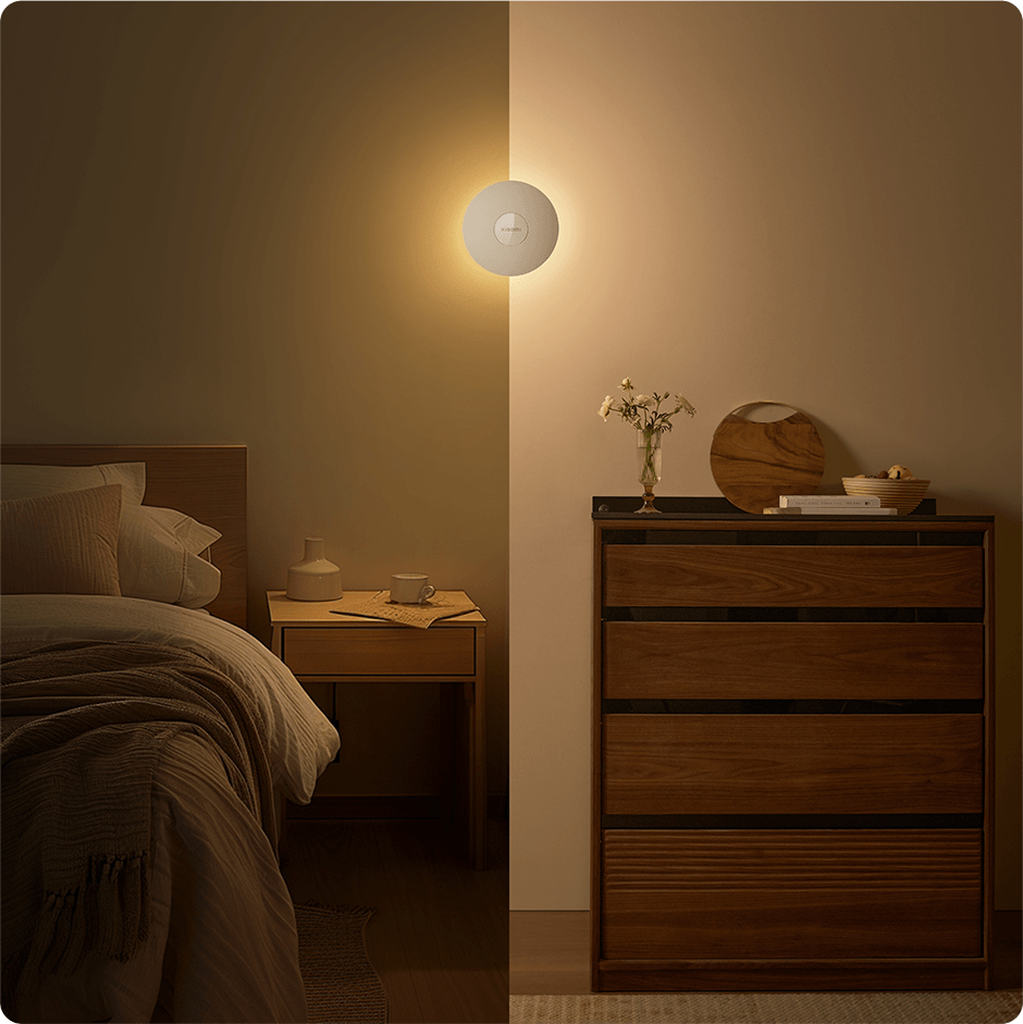 Lampa Led Nocna Xiaomi Light 3, 2700K, Czujnik, Biała BHR8978GL