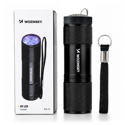 UV LED Flashlight WZK WLD-9L, IP65