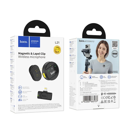 Lavalierka HOCO L21, Lightning, Czarna