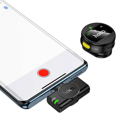 Lavalierka HOCO L21, USB-C, Czarna