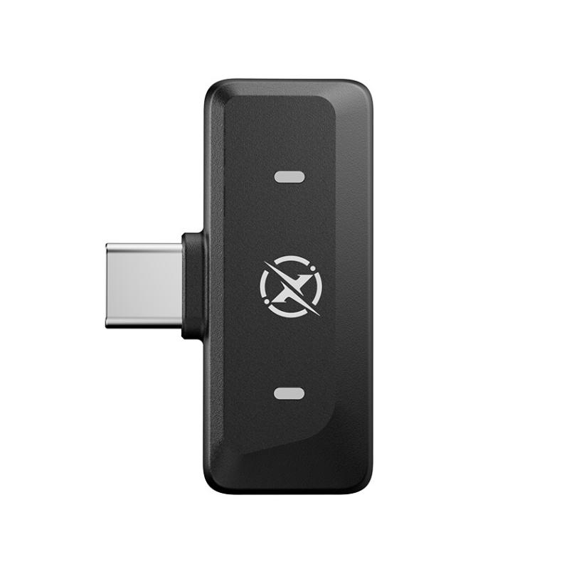 Lavaliera XO Design MC15 Dual, USB-C / Lightning, Zestaw 2 sztuki, Czarny