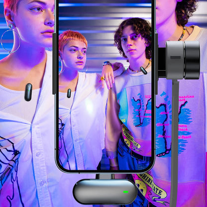 Lavalier Yesido KR17, USB-C, Zestaw 2 sztuki, Czarny