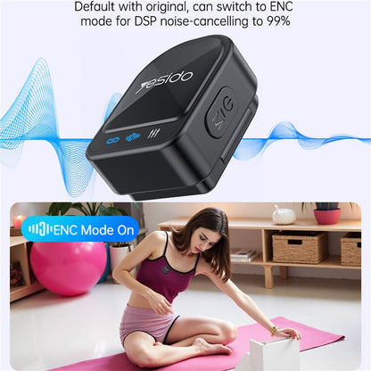 Yesido KR19 Lavalier, USB-C / Lightning, Set of 2 pieces, Black