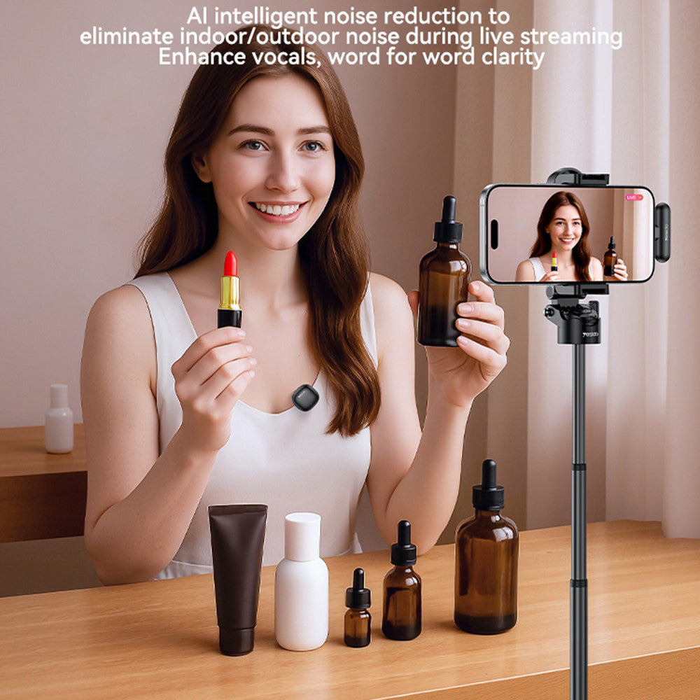 Yesido KR20 Lavalier, Lightning, Set of 2 pieces, Black