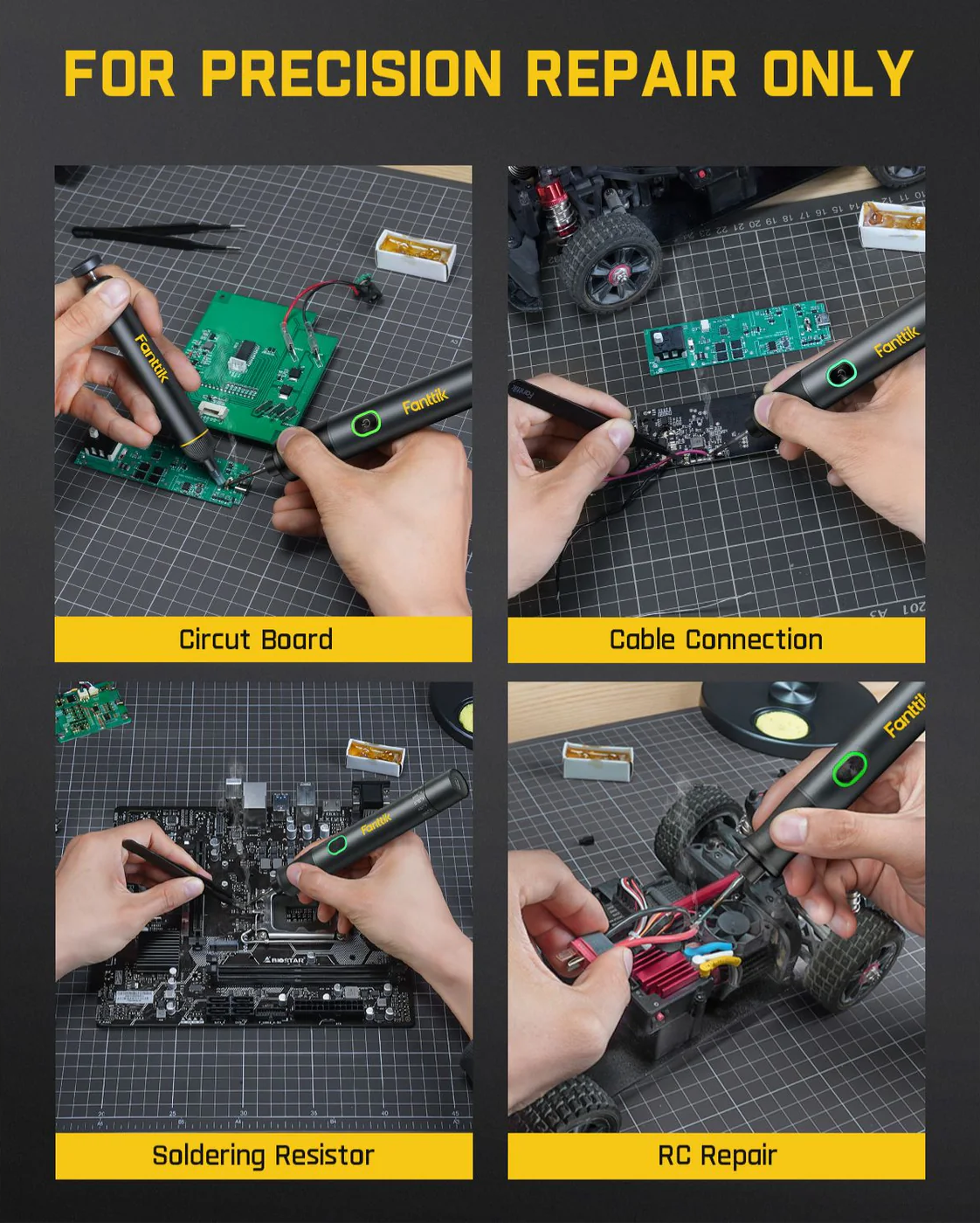 Fanttik T1 Max Soldering Iron, 8in1