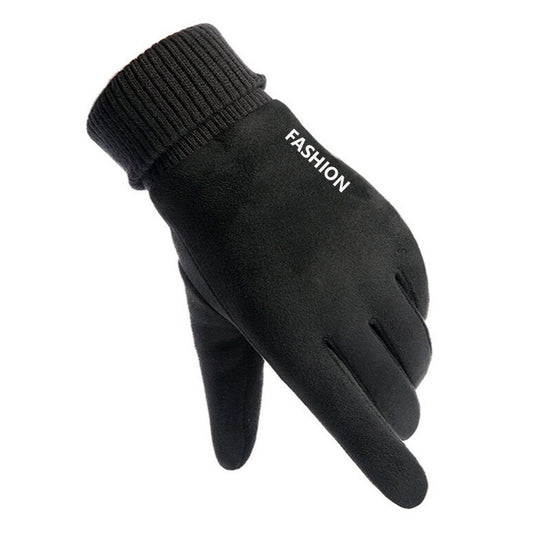 Rękawiczki zimowe dotykowe unisex Techsuit ST0010, uniwersalny rozmiar, czarne