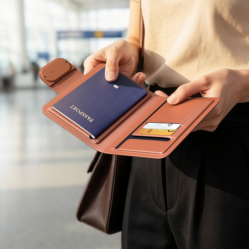 Mcdodo SmartTag Passport Napa Pro AT-4180 dla serii iOS, czarny