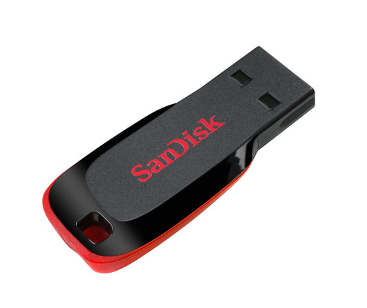 Zewnętrzna pamięć USB-A SanDisk Cruzer Blade, 128Gb SDCZ50-128G-B35