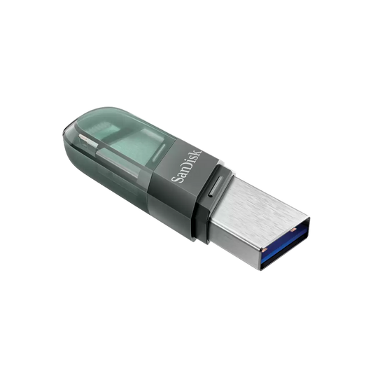 Zewnętrzna pamięć USB-A 3.0 / Lightning SanDisk iXpand Flip, 128Gb SDIX90N-128G-GN6NE