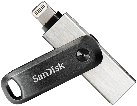 Zewnętrzna pamięć USB-A 3.0 / Lightning SanDisk iXpand Go, 256Gb SDIX60N-256G-GN6NE