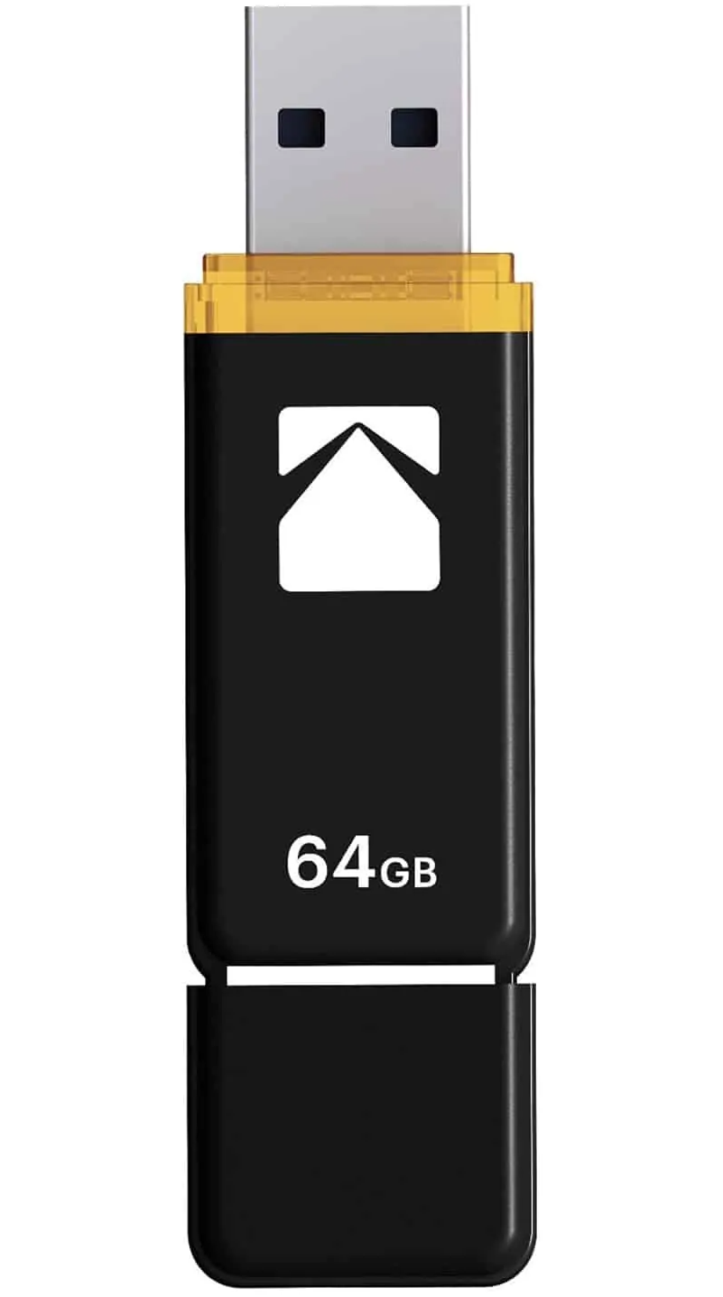 Pamięć zewnętrzna USB-A 3.0 Kodak K100, 64Gb EKMMD64GK103