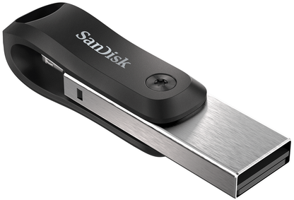 Zewnętrzna pamięć USB-A 3.0 / Lightning SanDisk iXpand Go, 128Gb SDIX60N-128G-GN6NE