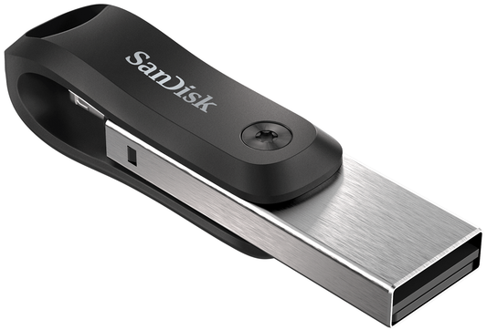 Zewnętrzna pamięć USB-A 3.0 / Lightning SanDisk iXpand Go, 256Gb SDIX60N-256G-GN6NE