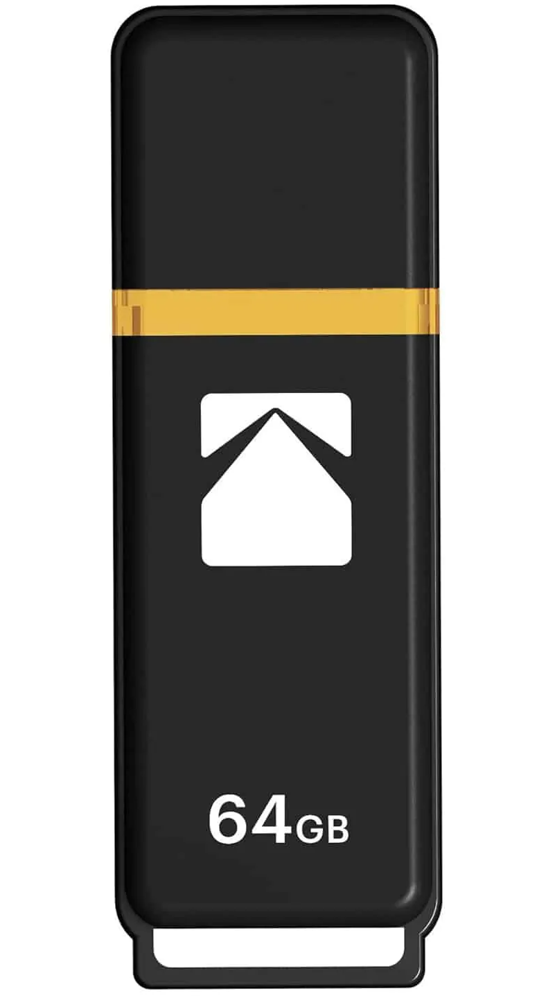 Pamięć zewnętrzna USB-A 3.0 Kodak K100, 64Gb EKMMD64GK103