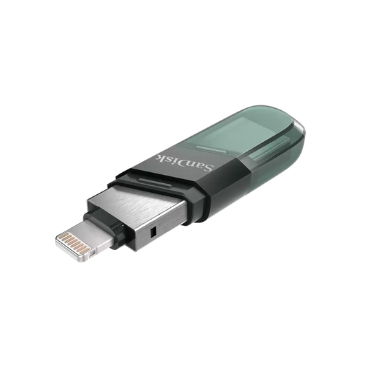 Zewnętrzna pamięć USB-A 3.0 / Lightning SanDisk iXpand Flip, 128Gb SDIX90N-128G-GN6NE