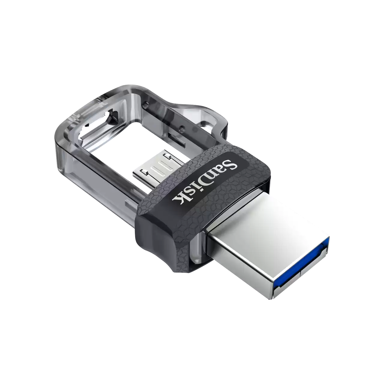 Zewnętrzna pamięć USB-A 3.0 / microUSB SanDisk Ultra Dual Drive, 128Gb SDDD3-128G-G46