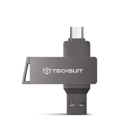 Pamięć zewnętrzna USB-A 3.0 / USB-C Techsuit THSM19, 32Gb