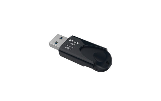 Zewnętrzna pamięć USB-A 3.1 PNY Attache 4, 128Gb FD128ATT431KK-EF