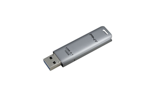 Zewnętrzna pamięć USB-A 3.1 PNY Elite Steel, 128Gb FD128ESTEEL31G-EF