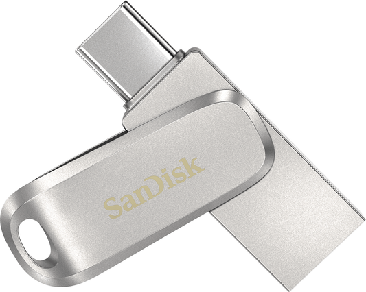 Pamięć zewnętrzna USB-A 3.2 / USB-C SanDisk Ultra Luxe Dual Drive, 512GB SDDDC4-512G-G46