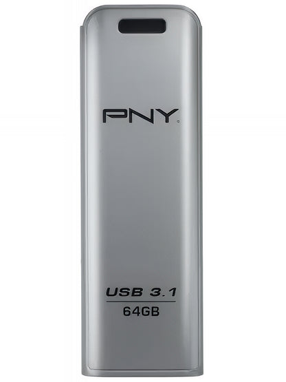 Pamięć zewnętrzna USB-A 3.1 PNY Elite Steel, 64Gb FFD64GESTEEL31G-EF