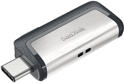 Pamięć zewnętrzna USB-A 3.1 / USB-C SanDisk Ultra Dual, 128GB SDDDC2-128G-G46