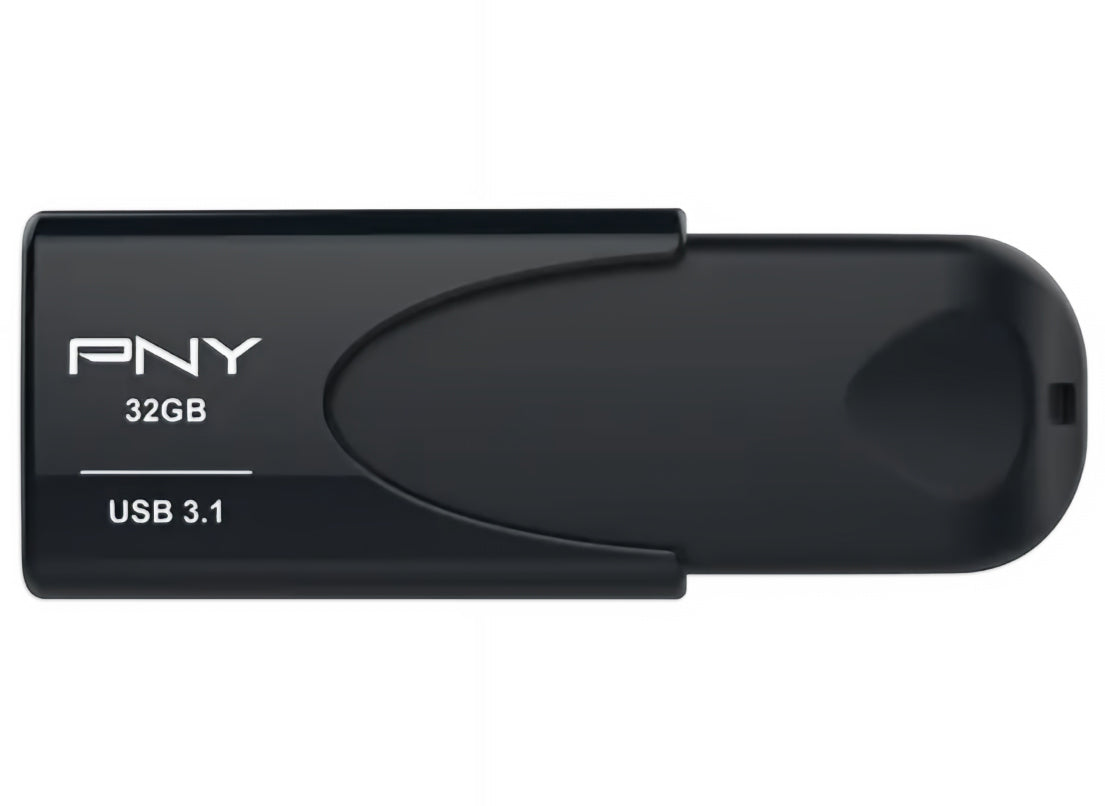 Pamięć zewnętrzna USB-A 3.1 PNY Attache 4, 32Gb FD32GATT431KK-EF