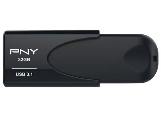 Pamięć zewnętrzna USB-A 3.1 PNY Attache 4, 32Gb FD32GATT431KK-EF
