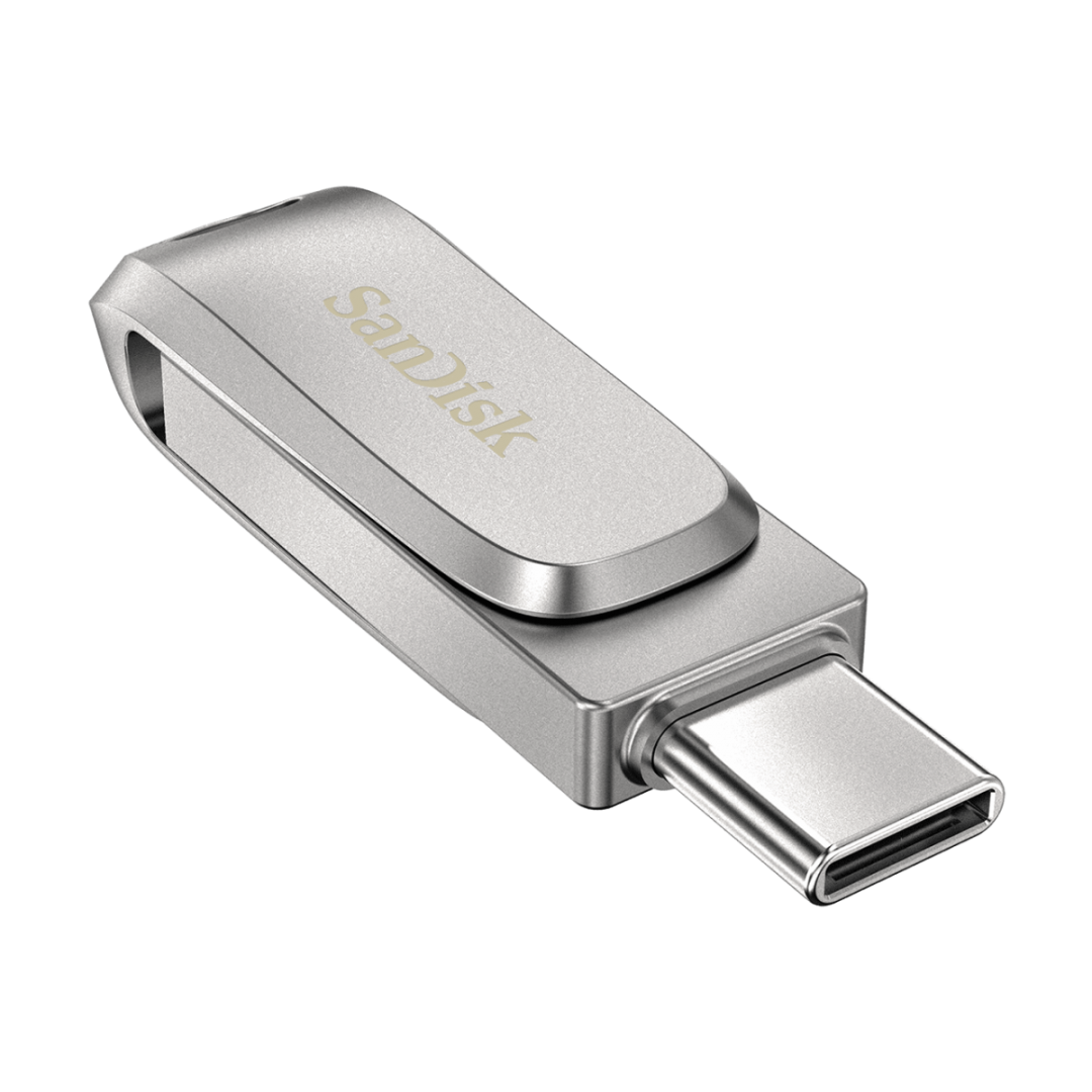 Pamięć zewnętrzna USB-A 3.1 / USB-C SanDisk Ultra Luxe Dual Drive, 128Gb SDDDC4-128G-G46 