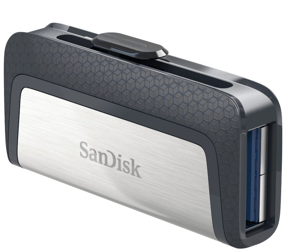 Pamięć zewnętrzna USB-A 3.1 / USB-C SanDisk Ultra Dual, 128GB SDDDC2-128G-G46