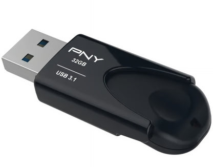 Pamięć zewnętrzna USB-A 3.1 PNY Attache 4, 32Gb FD32GATT431KK-EF