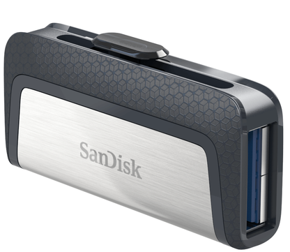 Zewnętrzna pamięć USB-A 3.1 / USB-C SanDisk Ultra Dual Drive, 32Gb SDDDC2-032G-G46