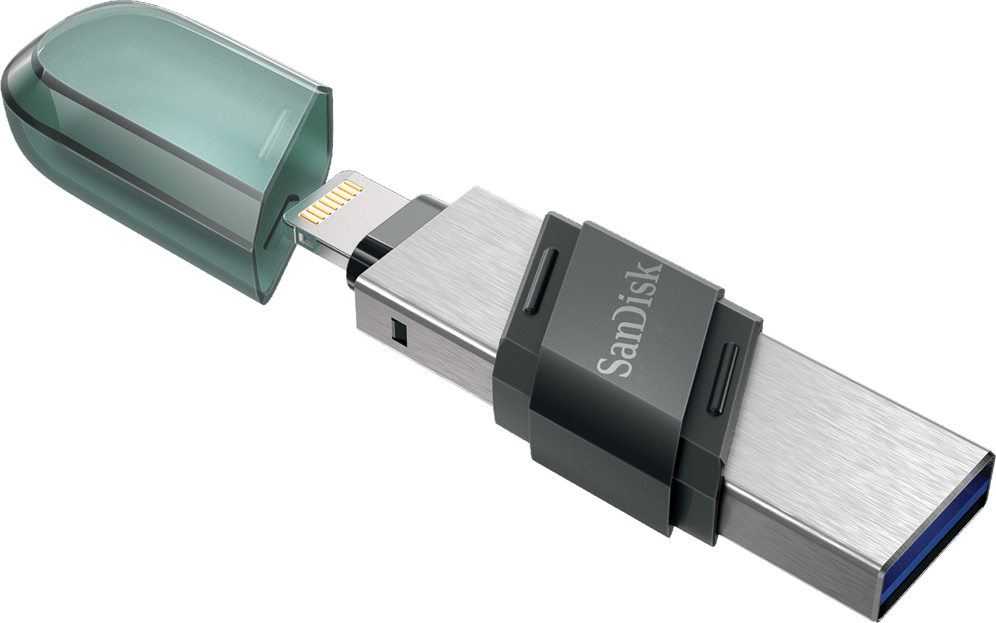Zewnętrzna pamięć USB-A 3.1 / Lightning SanDisk iXpand Flip, 64Gb SDIX90N-064G-GN6NN
