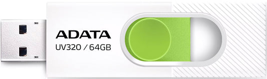 Zewnętrzna pamięć USB-A 3.2 Adata UV320, 64Gb AUV320-64G-RWHGN