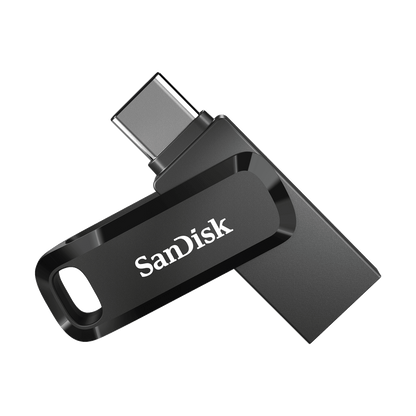 Zewnętrzna pamięć USB-A 3.2 / USB-C SanDisk Ultra Dual Go, 128Gb SDDDC3-128G-G46