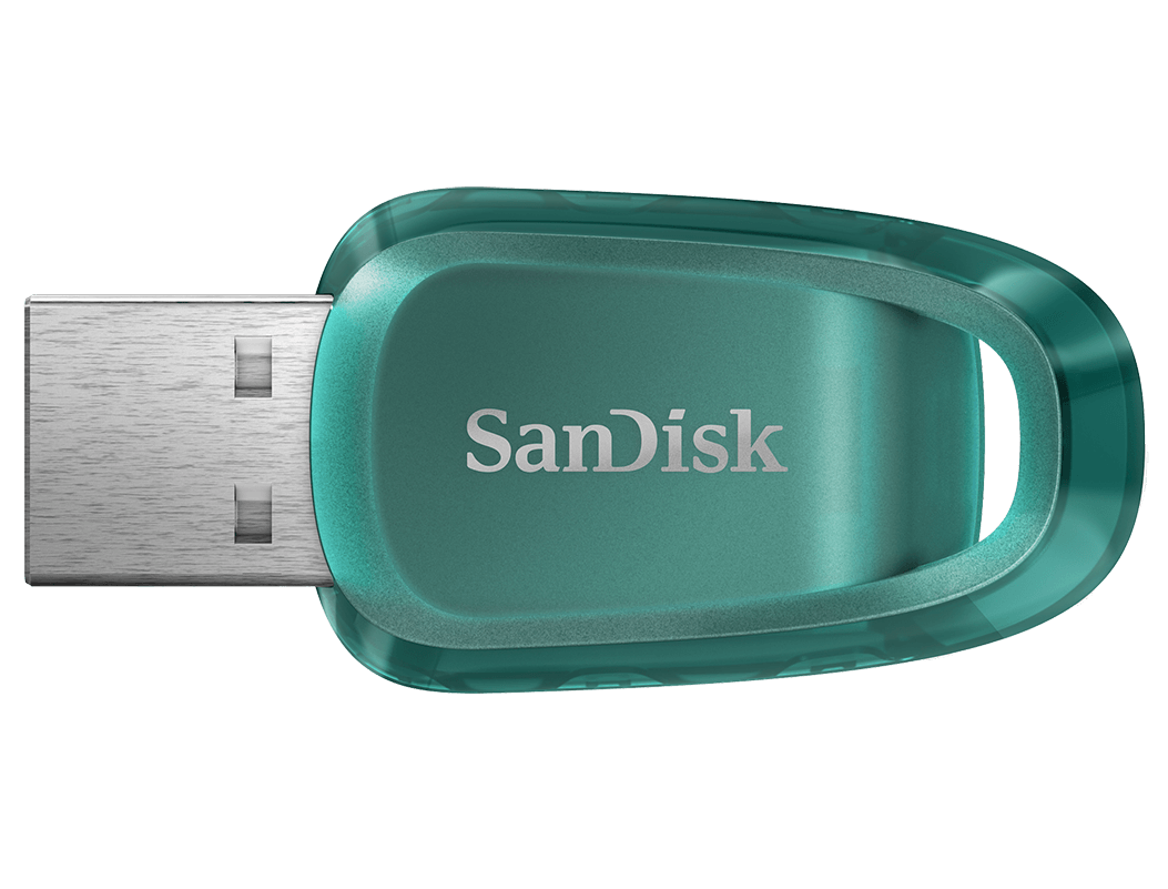 Zewnętrzna pamięć USB-A 3.2 SanDisk Ultra Eco, 128Gb SDCZ96-128G-G46