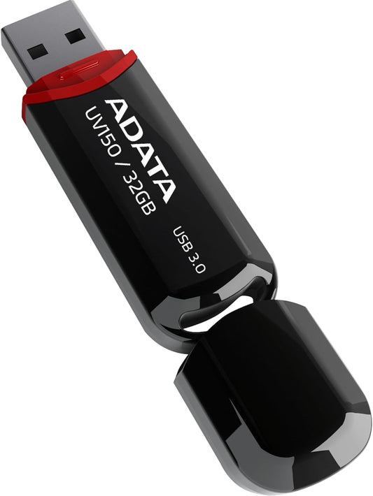 Pamięć zewnętrzna USB-A 3.2 Adata UV150, 32GB AUV150-32G-RBK