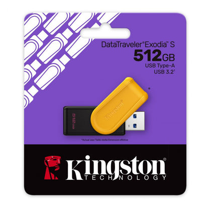 Zewnętrzna pamięć USB-A 3.2 Kingston DT Exodia S, 512Gb DTXS/512GB