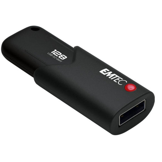 Zewnętrzna pamięć USB-A 3.2 Emtec B120 Click Secure, 128Gb ECMMD128GB123