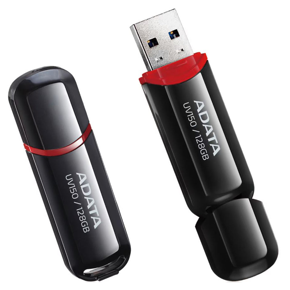 Pamięć zewnętrzna USB-A 3.2 Adata UV150, 128 GB AUV150-128G-RBK