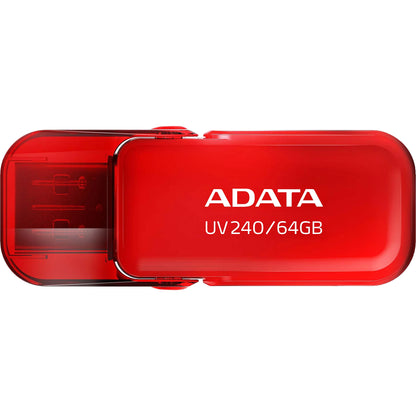 Zewnętrzna pamięć USB-A Adata UV240, 64Gb AUV240-64G-RRD 