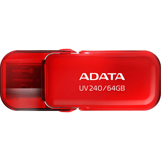 Zewnętrzna pamięć USB-A Adata UV240, 64Gb AUV240-64G-RRD 