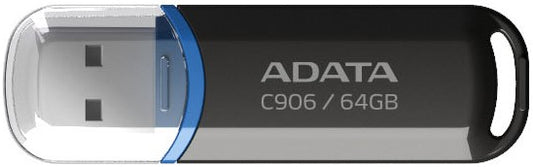 Zewnętrzna pamięć USB-A Adata C906, 64Gb AC906-64G-RBK
