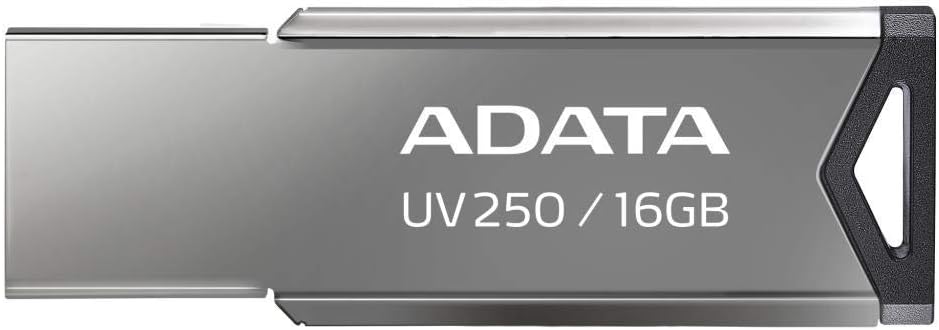 Zewnętrzna pamięć USB-A Adata UV250, 16Gb AUV250-16G-RBK AUV250-16G-RBK 