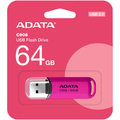 Pamięć zewnętrzna USB-A Adata C906, 64 Gb AC906-64G-RPP 