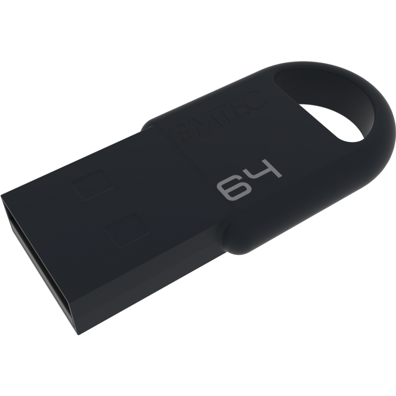 Zewnętrzna pamięć USB-A Emtec D250 Mini, 64Gb ECMMD64GD252