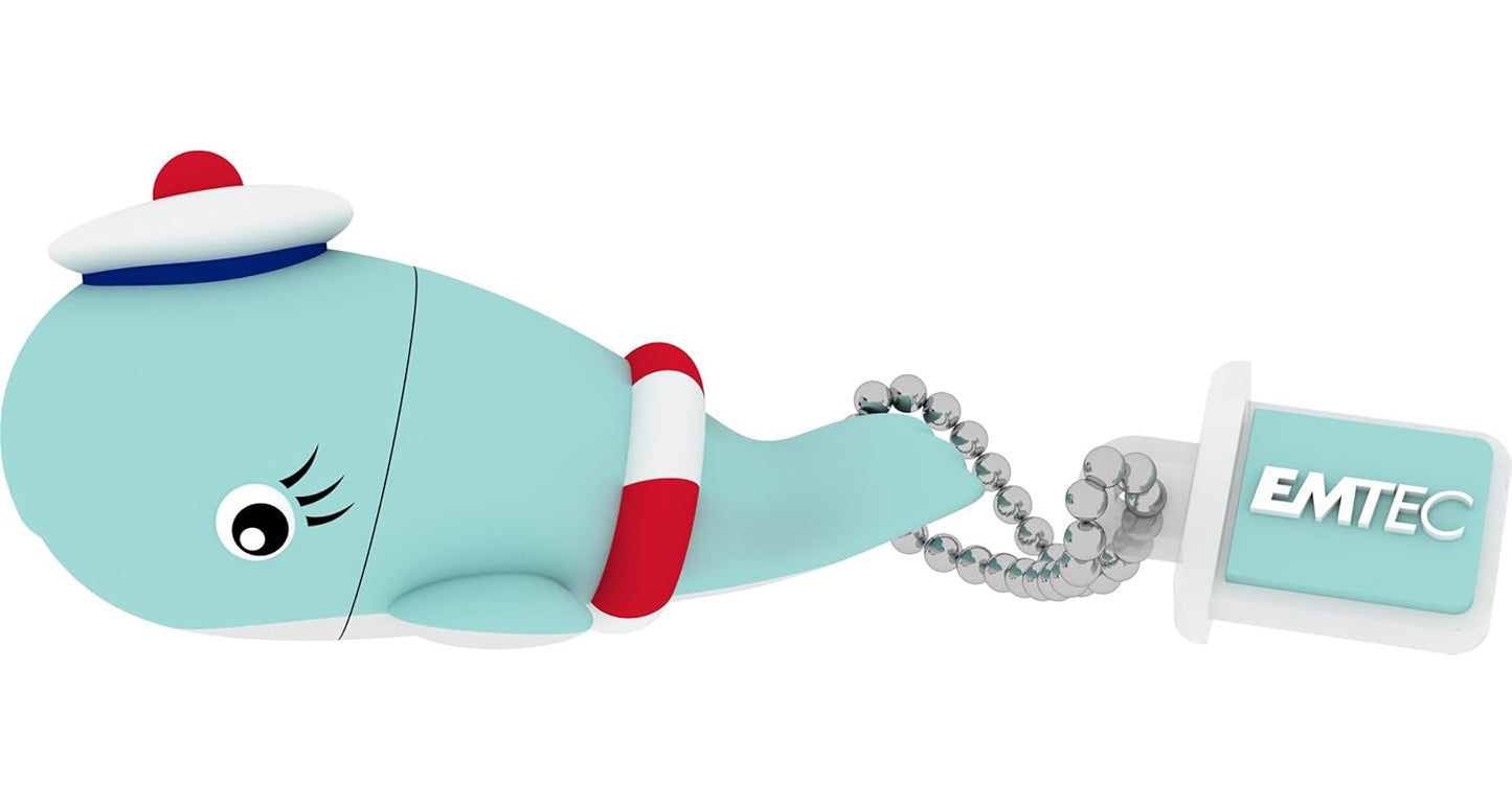 Zewnętrzna pamięć USB-A Emtec M337 Whale, 16Gb ECMMD16GM337