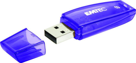 Pamięć zewnętrzna USB-A Emtec C410 Color Mix, 8GB ECMMD8GC410