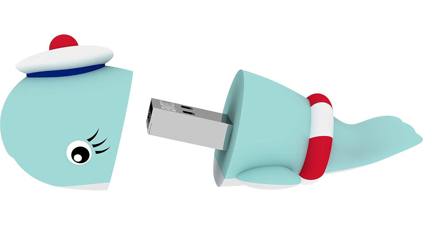 Zewnętrzna pamięć USB-A Emtec M337 Whale, 16Gb ECMMD16GM337